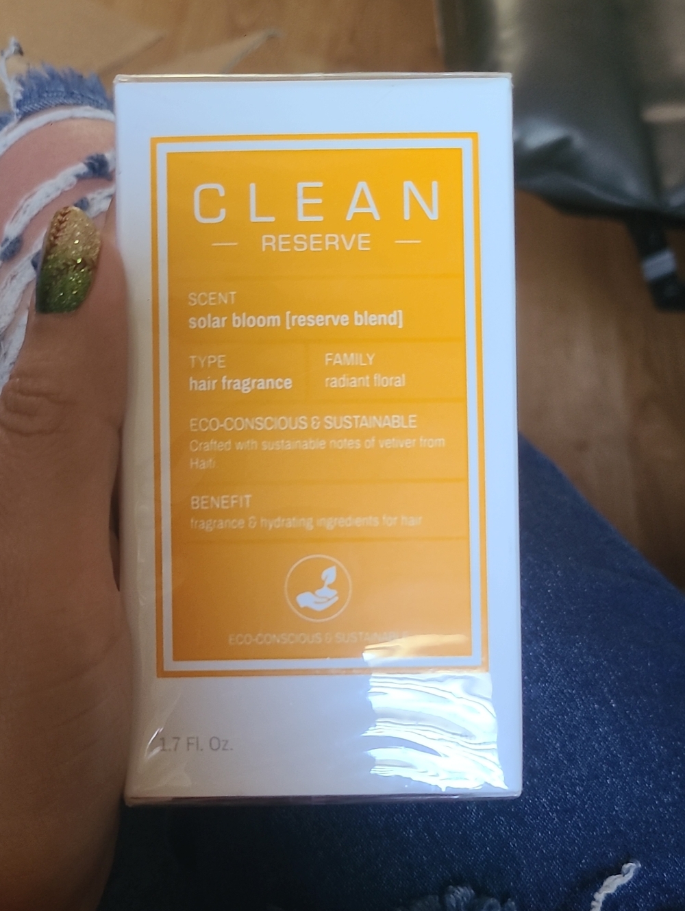 Clean Reserve Solar Bloom Hair Fragrance Spray 1.7oz